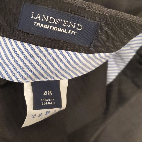 Lands' End 48 Waist Dress Pant - Picture 3 of 3